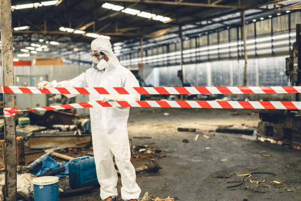 Professional Unattended Death Cleanup technician working in Deerfield, WI